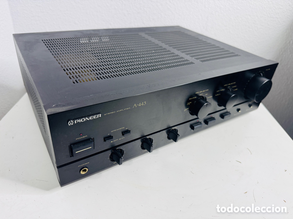 Vintage: Pioneer A-443 Stereo Amplifier Hifi Vintage Japan 1989