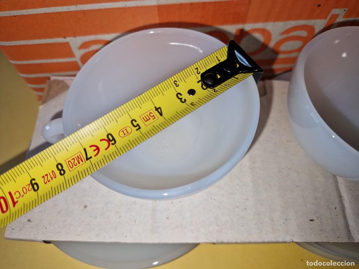 Vintage: JUEGO 6 SERVICIOS CAFE TAZAS ARCOPAL - Foto 3