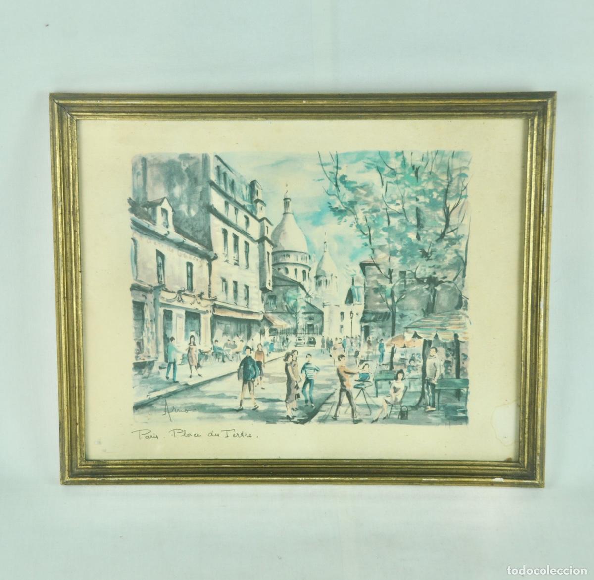 Vintage: Cuadro Paris