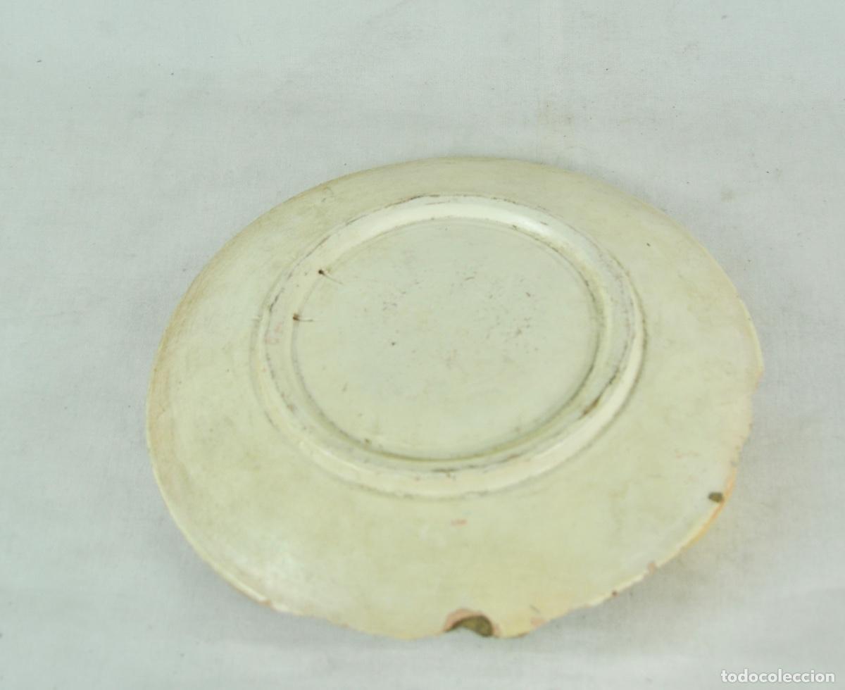 Vintage: Antiguo plato de Bordallo Pinheiro - Foto 9