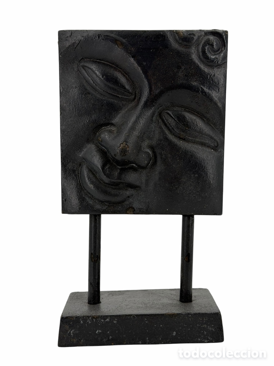 Vintage: Figura Decorativa Buda en Hierro