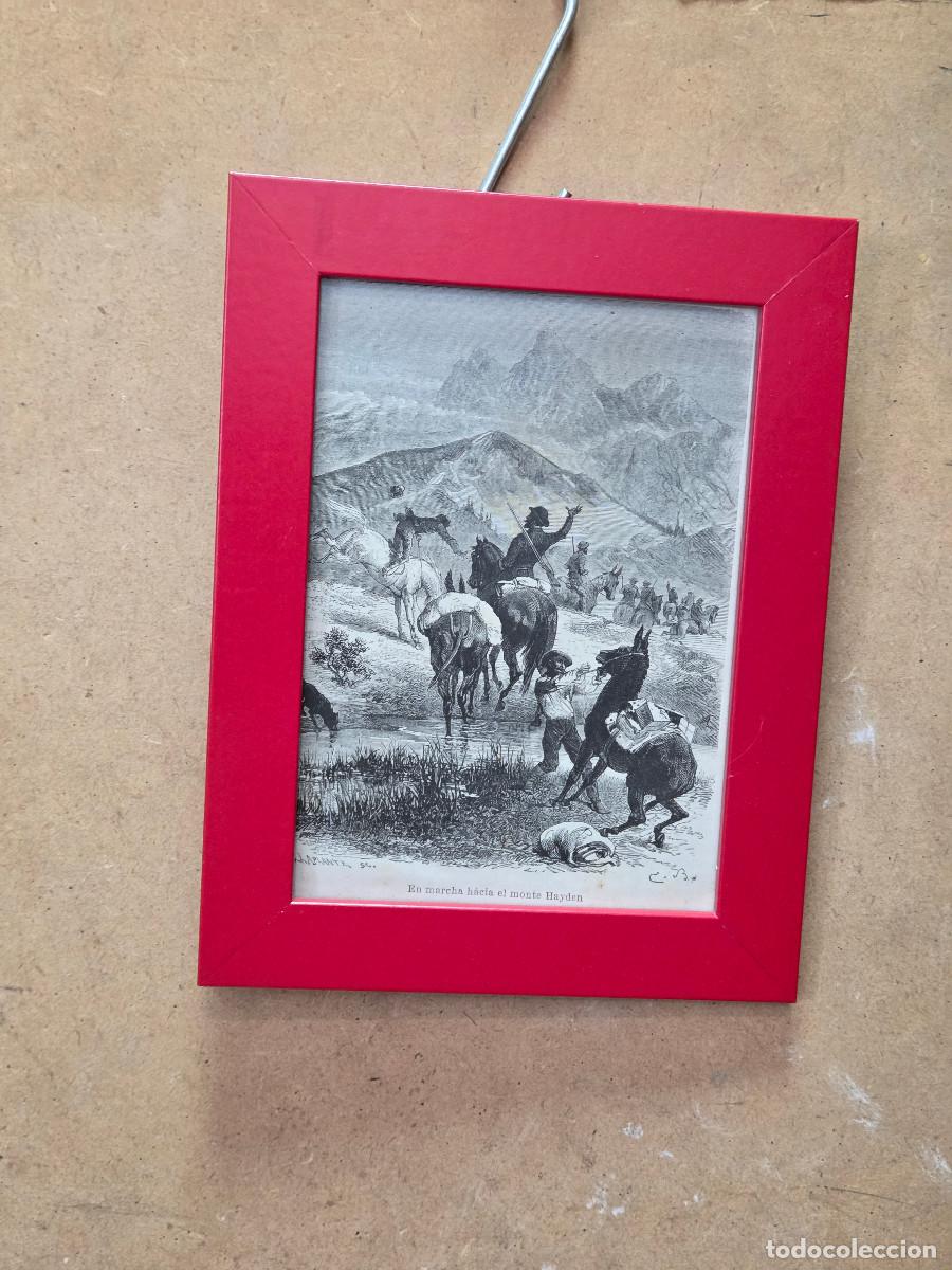 Vintage: cuadro grabado gastos de envio 5&euro;