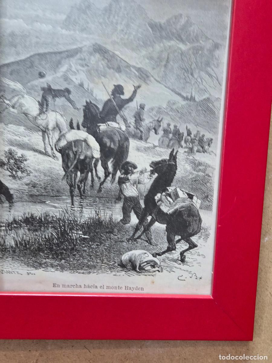 Vintage: cuadro grabado gastos de envio 5&euro; - Foto 2