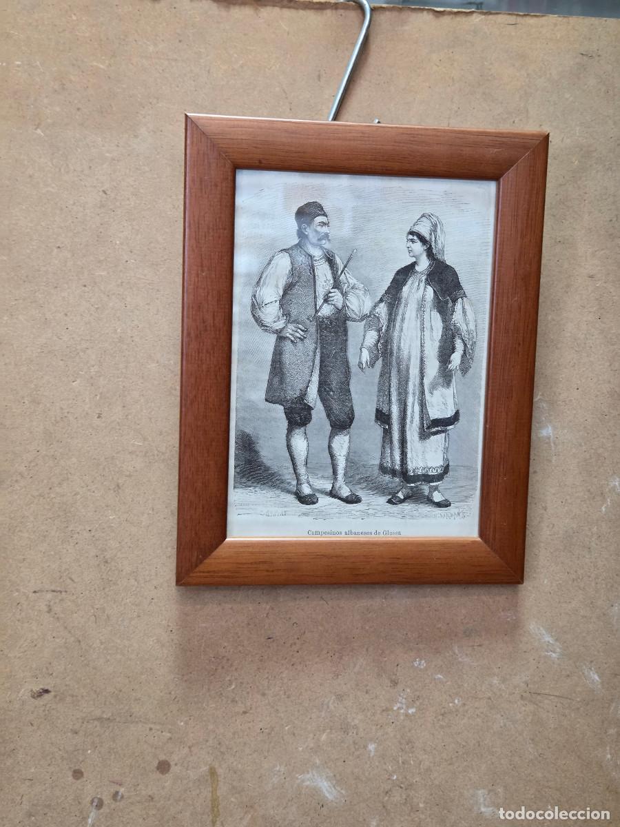 Vintage: cuadro grabado gastos de envio 5&euro;