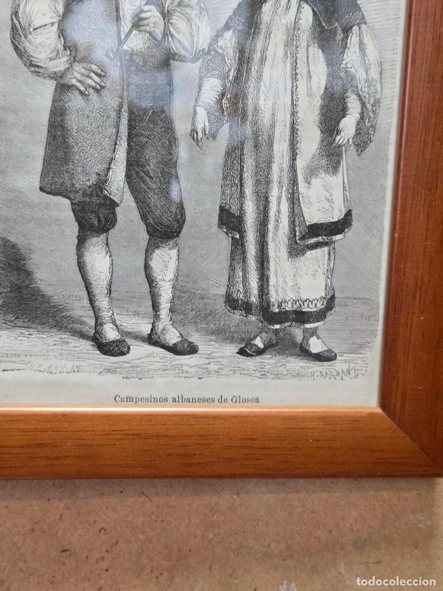 Vintage: cuadro grabado gastos de envio 5&euro; - Foto 4