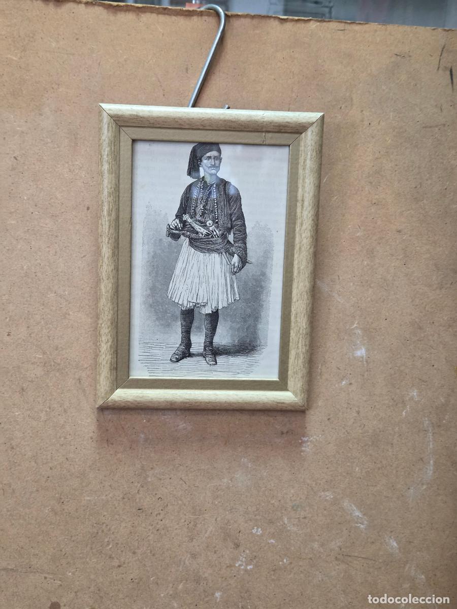 Vintage: cuadro con grabado gastos de envio 5&euro;