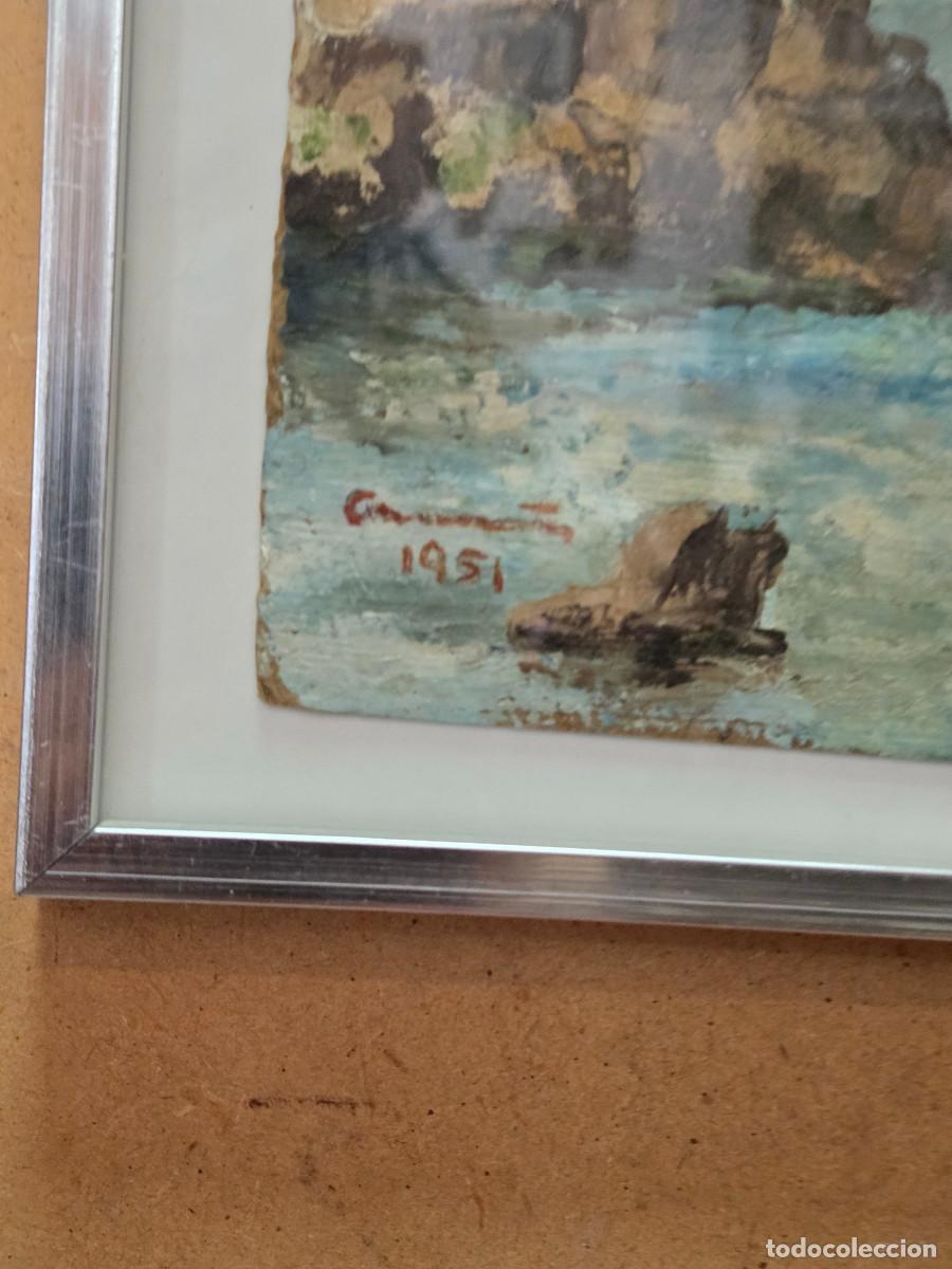 Vintage: cuadro con pintura gastos de envio 5&euro; - Foto 2