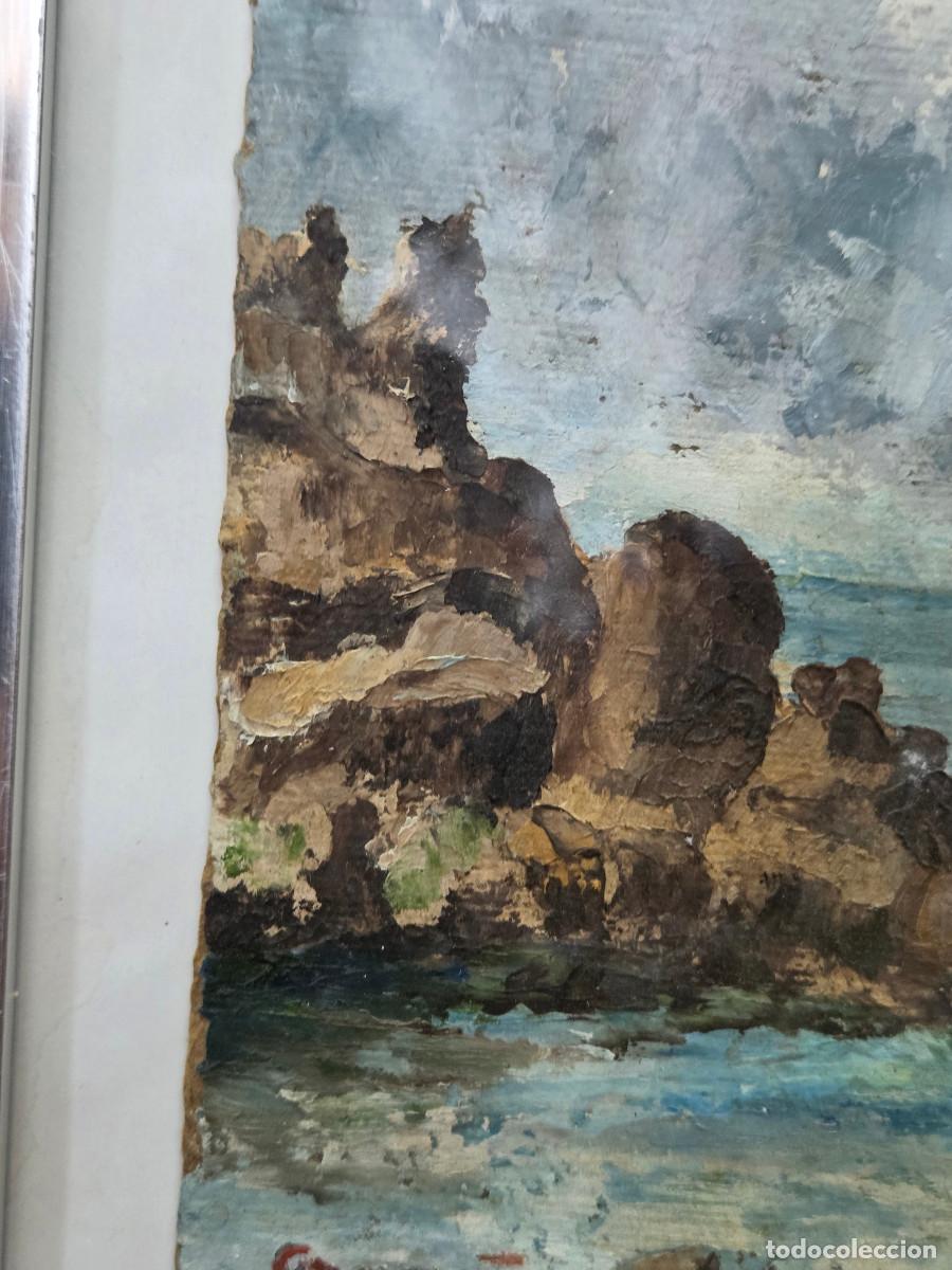 Vintage: cuadro con pintura gastos de envio 5&euro; - Foto 3