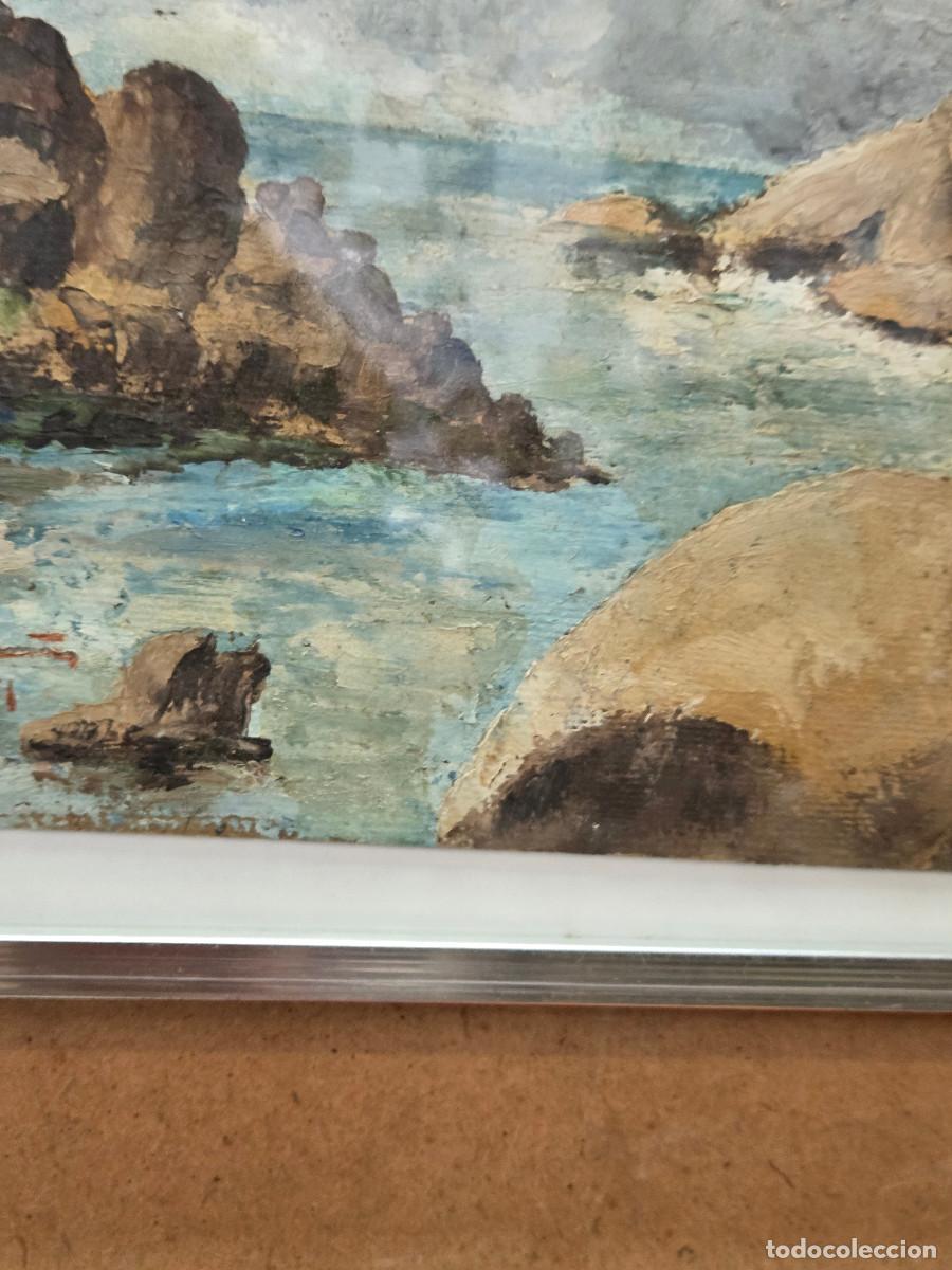 Vintage: cuadro con pintura gastos de envio 5&euro; - Foto 4