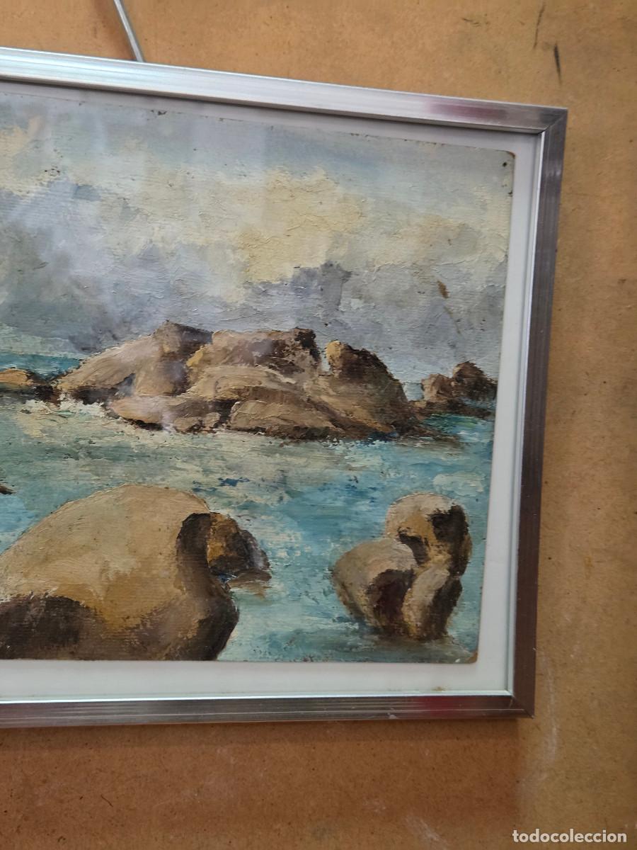 Vintage: cuadro con pintura gastos de envio 5&euro; - Foto 5