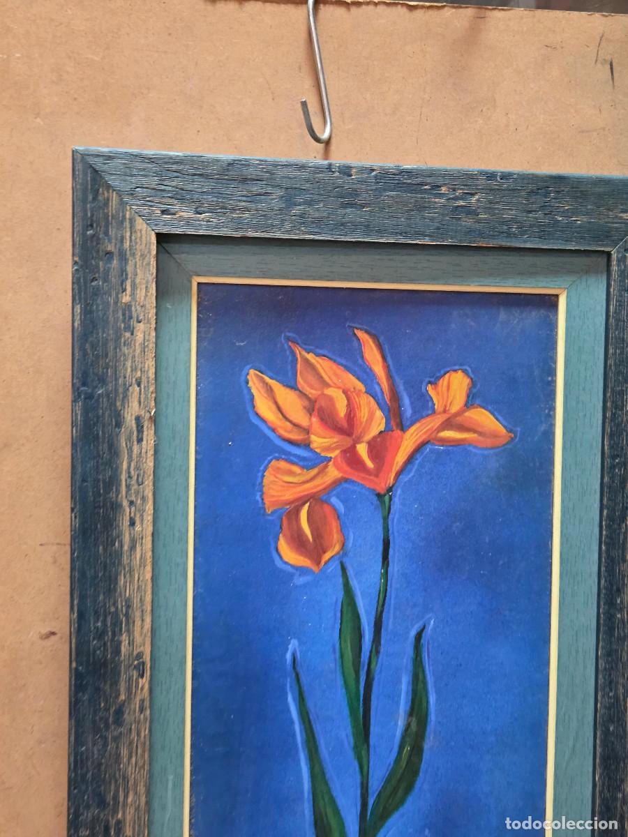 Vintage: cuadro co flores gastos de envio 5&euro; - Foto 2