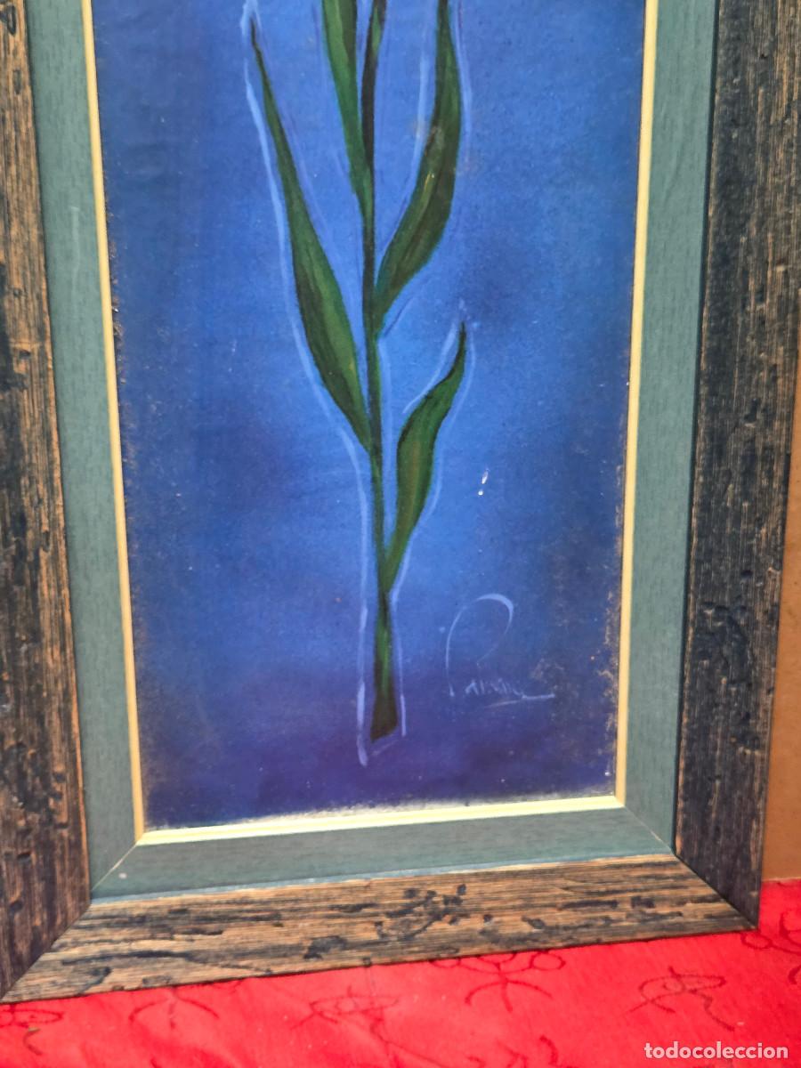 Vintage: cuadro co flores gastos de envio 5&euro; - Foto 3