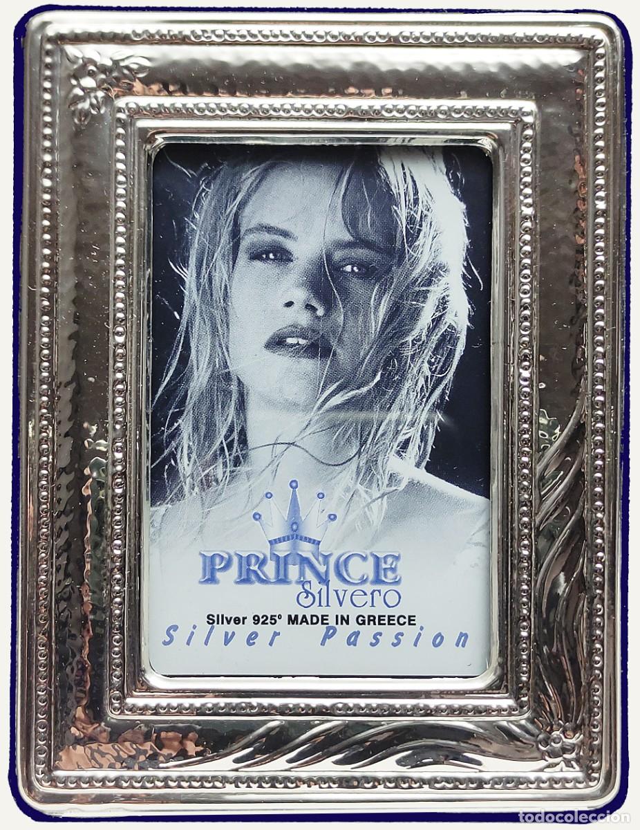 Vintage: Porta foto de plata de primera calidad