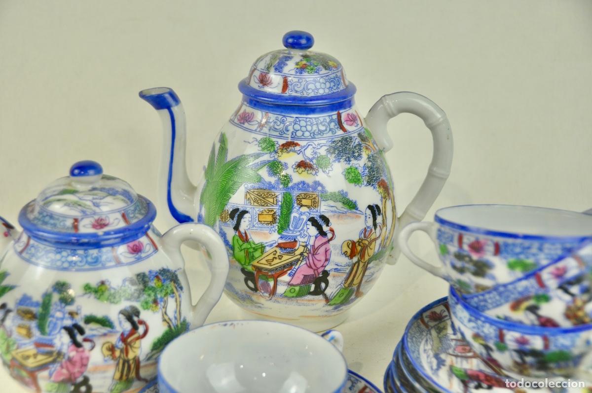 Vintage: Juego de cafe chino varias piezas - Foto 2