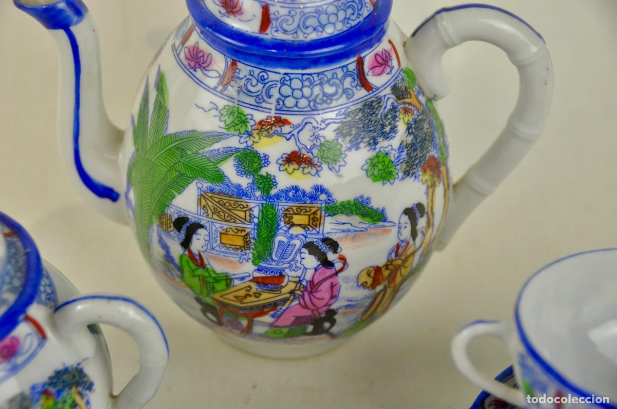 Vintage: Juego de cafe chino varias piezas - Foto 7