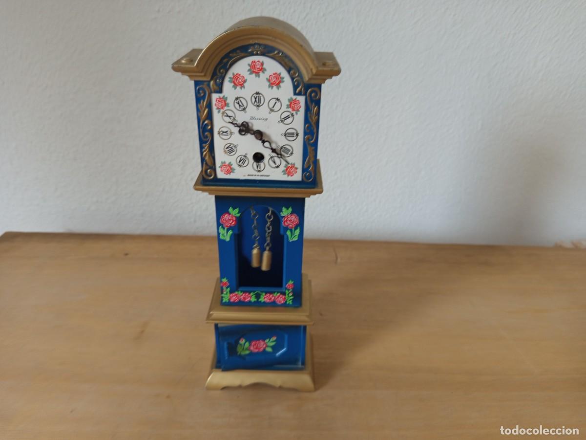 Vintage: Reloj Blessing West Germany carcasa de plastico de pared.Vintage