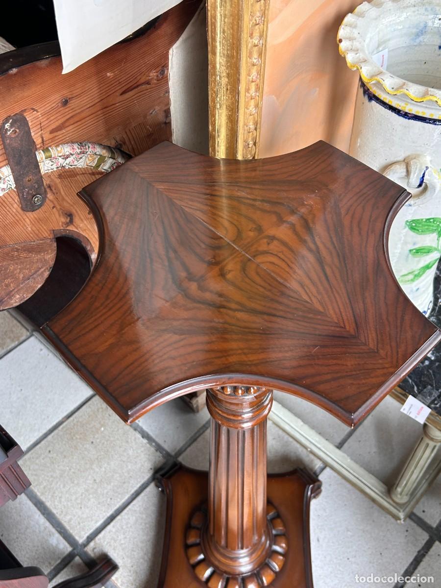 Vintage: Columna de madera tallada - Foto 6