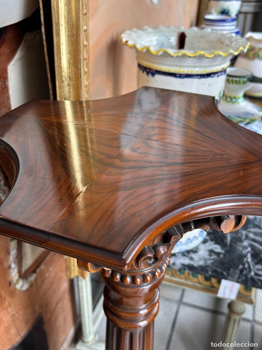 Vintage: Columna de madera tallada - Foto 7