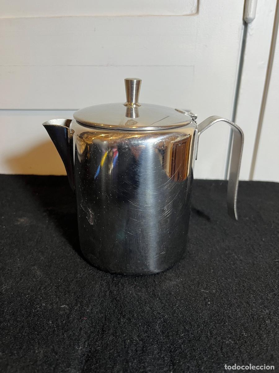 Vintage: Lechera Cafetera tetera vintage acero inoxidable 18/10 retro hosteler&iacute;a a&ntilde;os 60 70 industrial