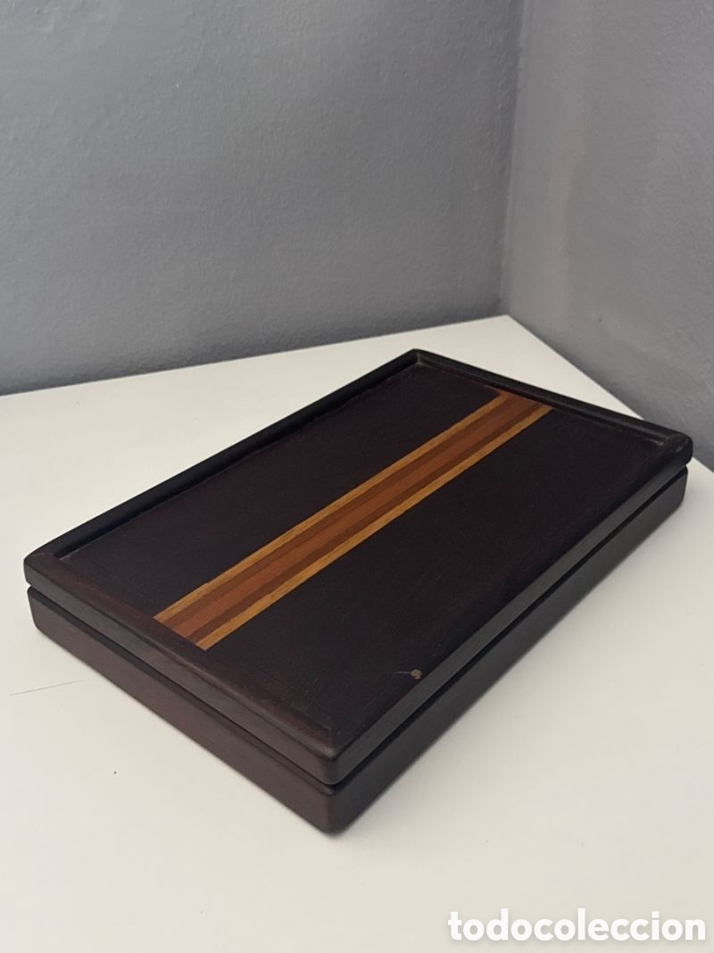 Vintage: Caja Don Shoemaker de Madera Cocobolo Vintage