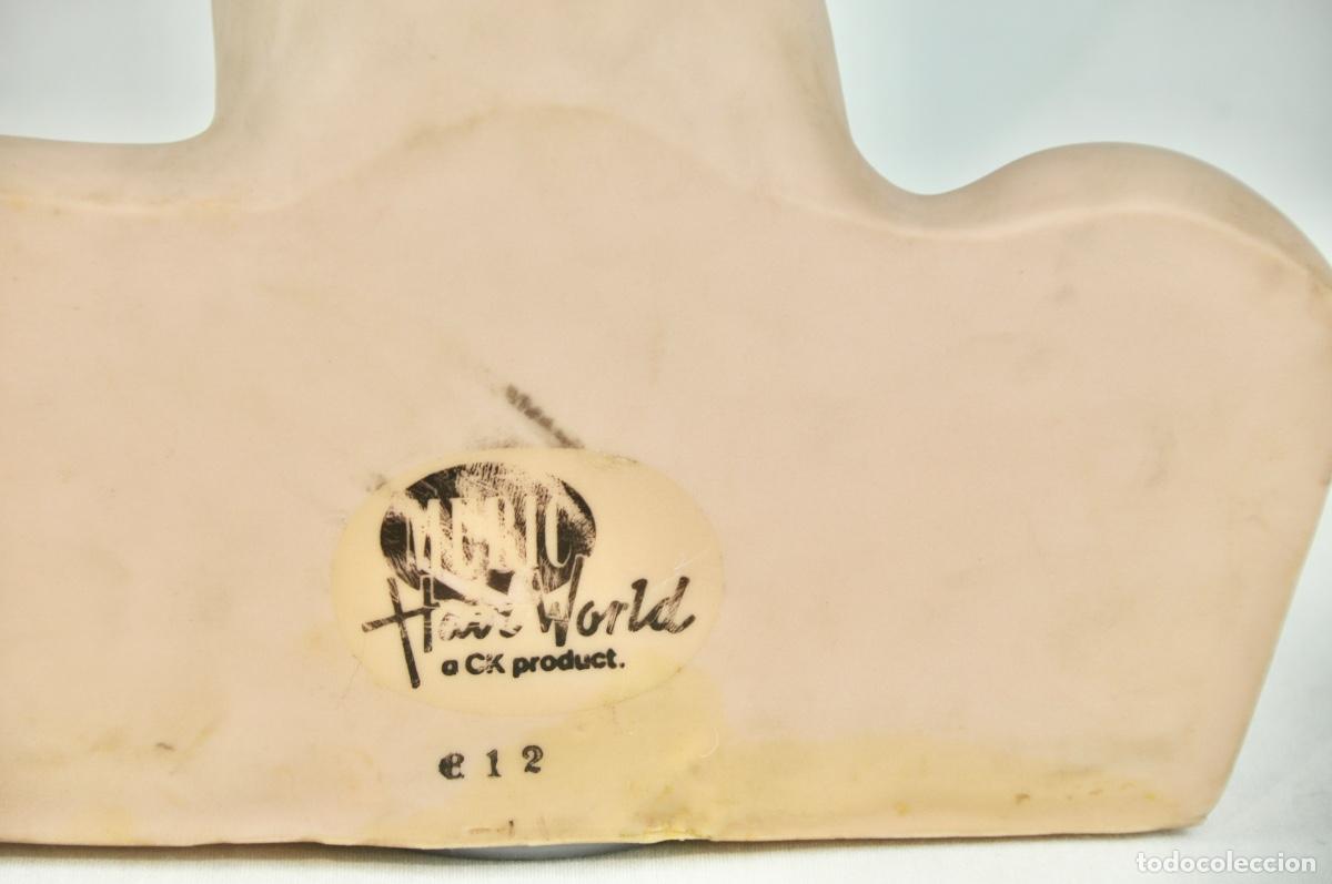 Vintage: Cabeza de maniqu&iacute; en goma - Foto 7