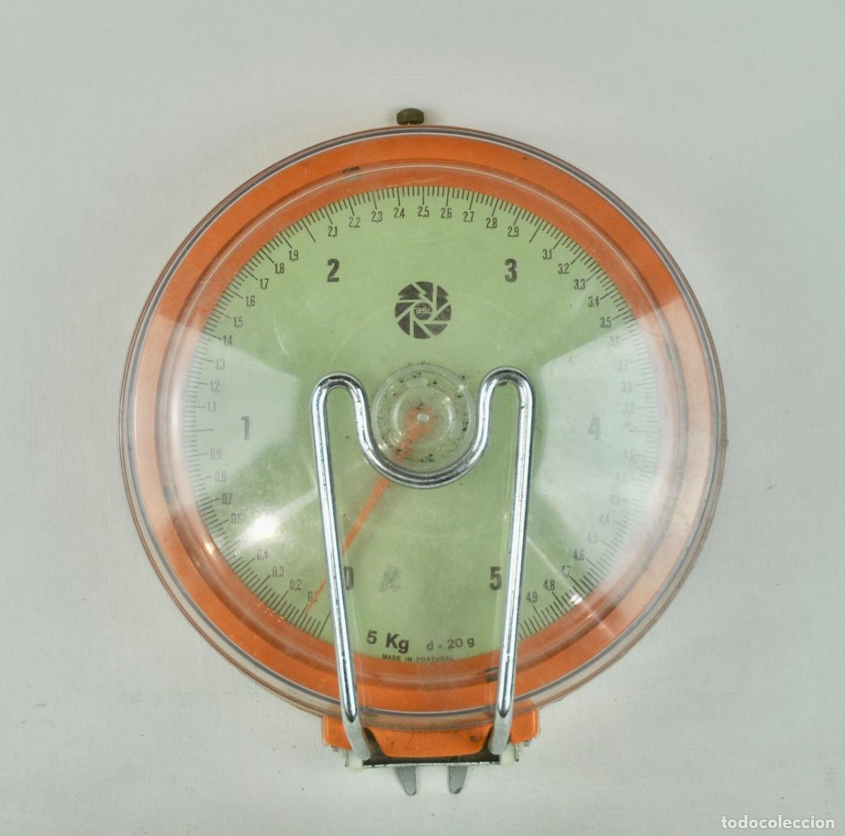 Vintage: Balanza de pared naranja - Foto 2