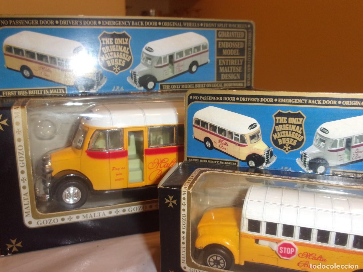 Vintage: AUTOBUSES DE MALTA MINIATURE