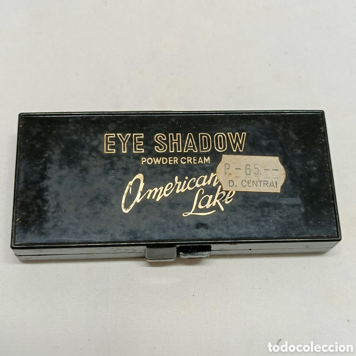 Vintage: Maquillaje vintage. Sombra para ojos, Eye Shadow Poder Cream American Lake. Rochil.