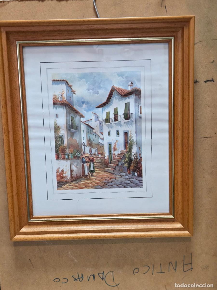 Vintage: cuadro con lamina gastos de envio 5&euro;