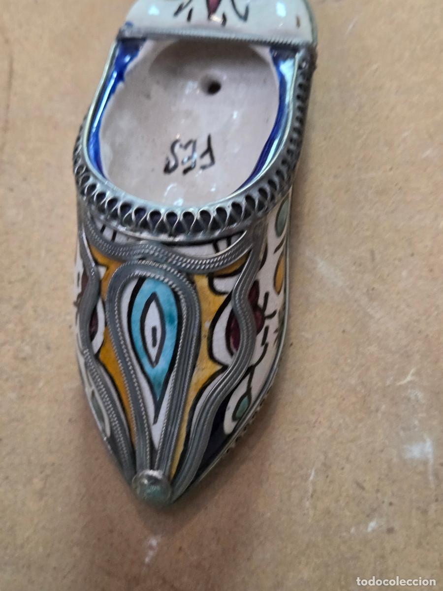 Vintage: zapato arabe de colgar - Foto 3