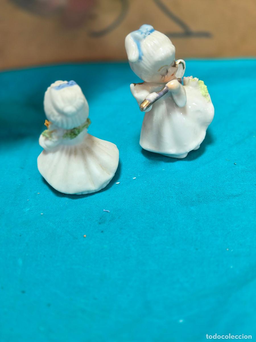 Vintage: 2 minis figuras de porcelana - Foto 5