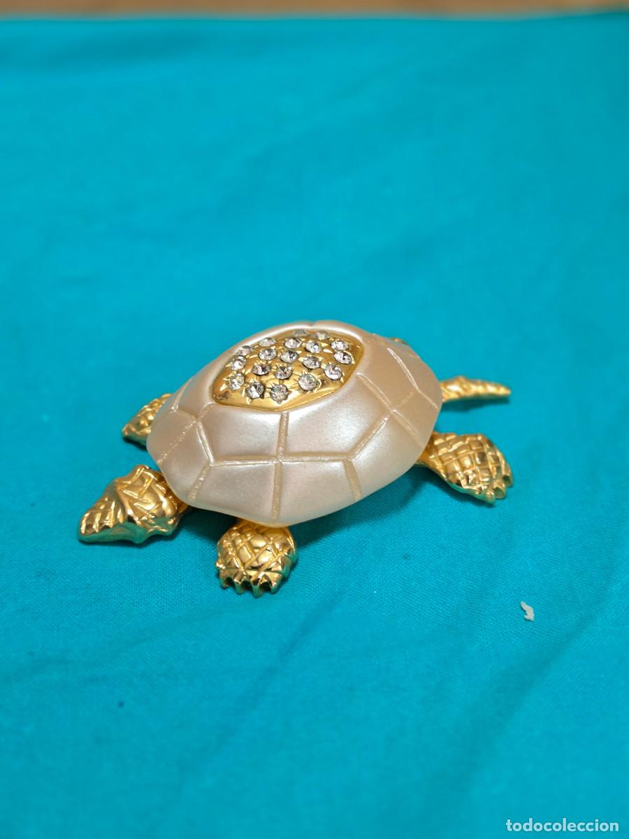Vintage: tortuga dorada vintage - Foto 2