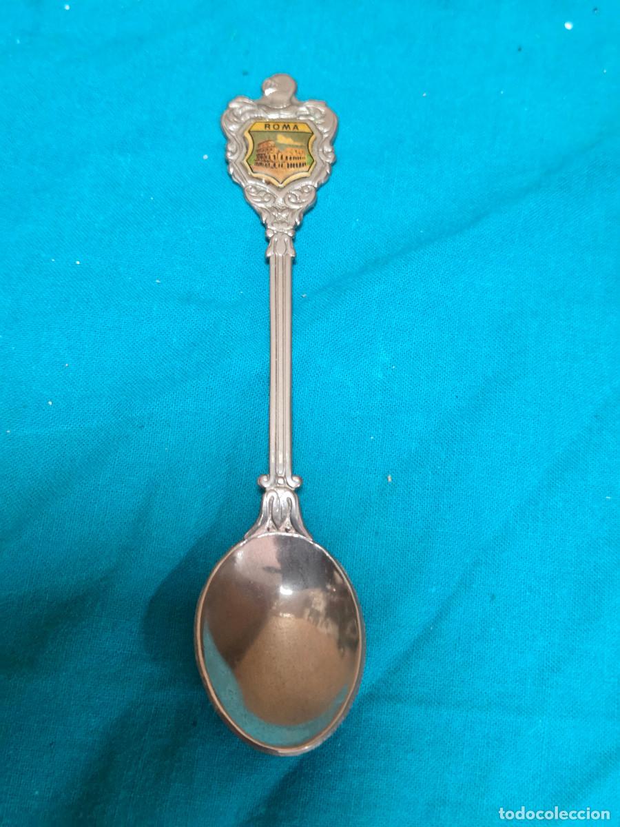 Vintage: cucharilla colecionable Roma