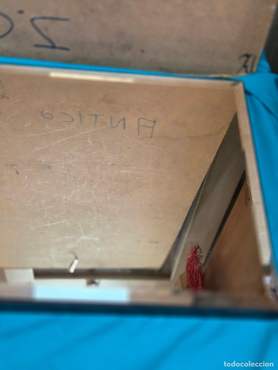 Vintage: peana de madera y esp&egrave;jo - Foto 3