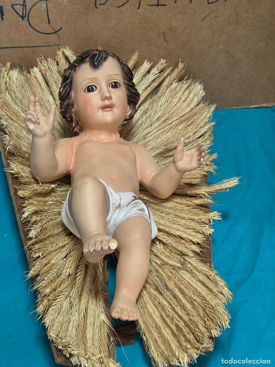 Vintage: ni&ntilde;o jesus restaurado vintade