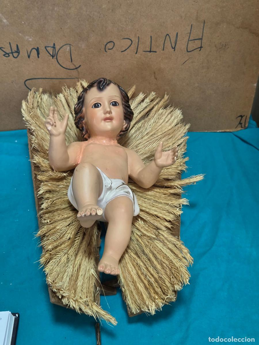 Vintage: ni&ntilde;o jesus restaurado vintade - Foto 3