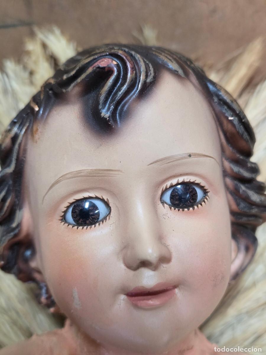 Vintage: ni&ntilde;o jesus restaurado vintade - Foto 5