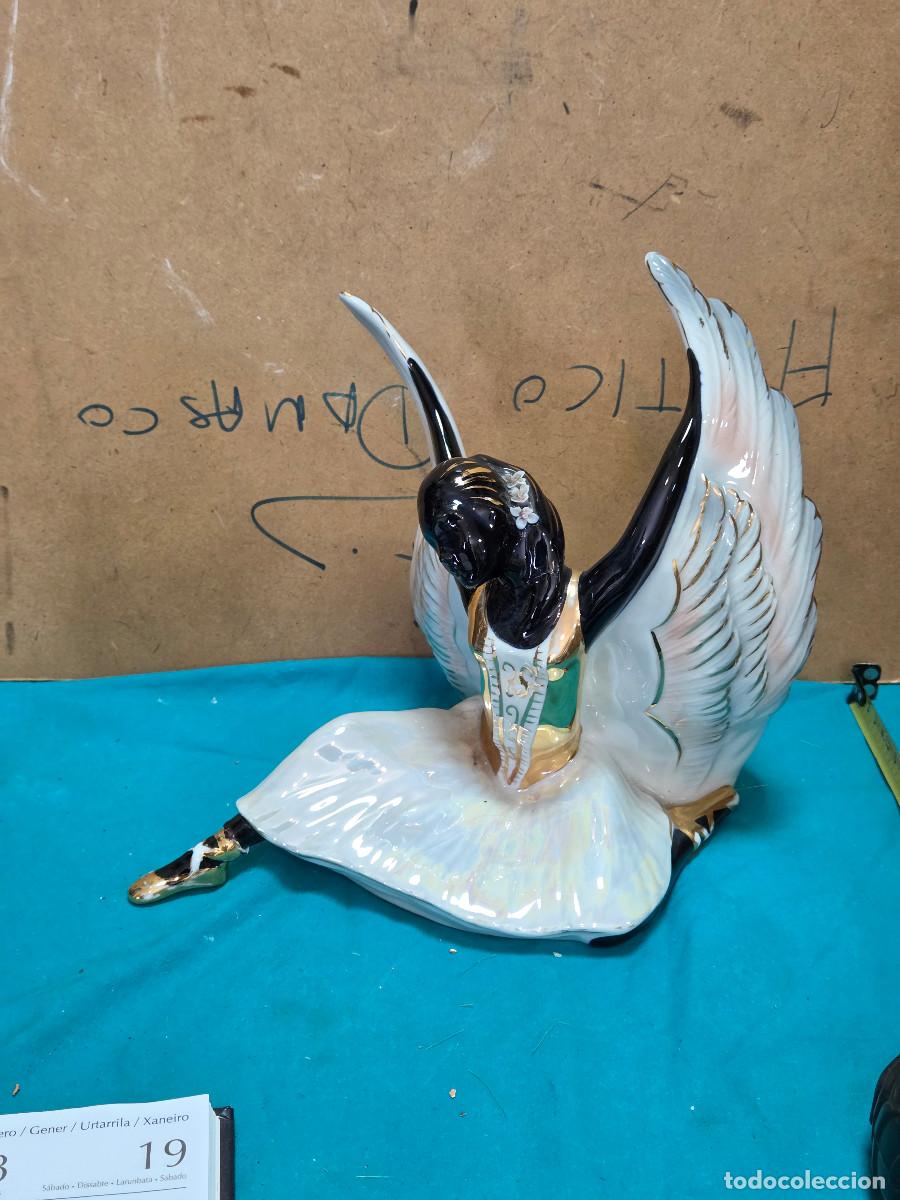 Vintage: figura de porcelana bailarina