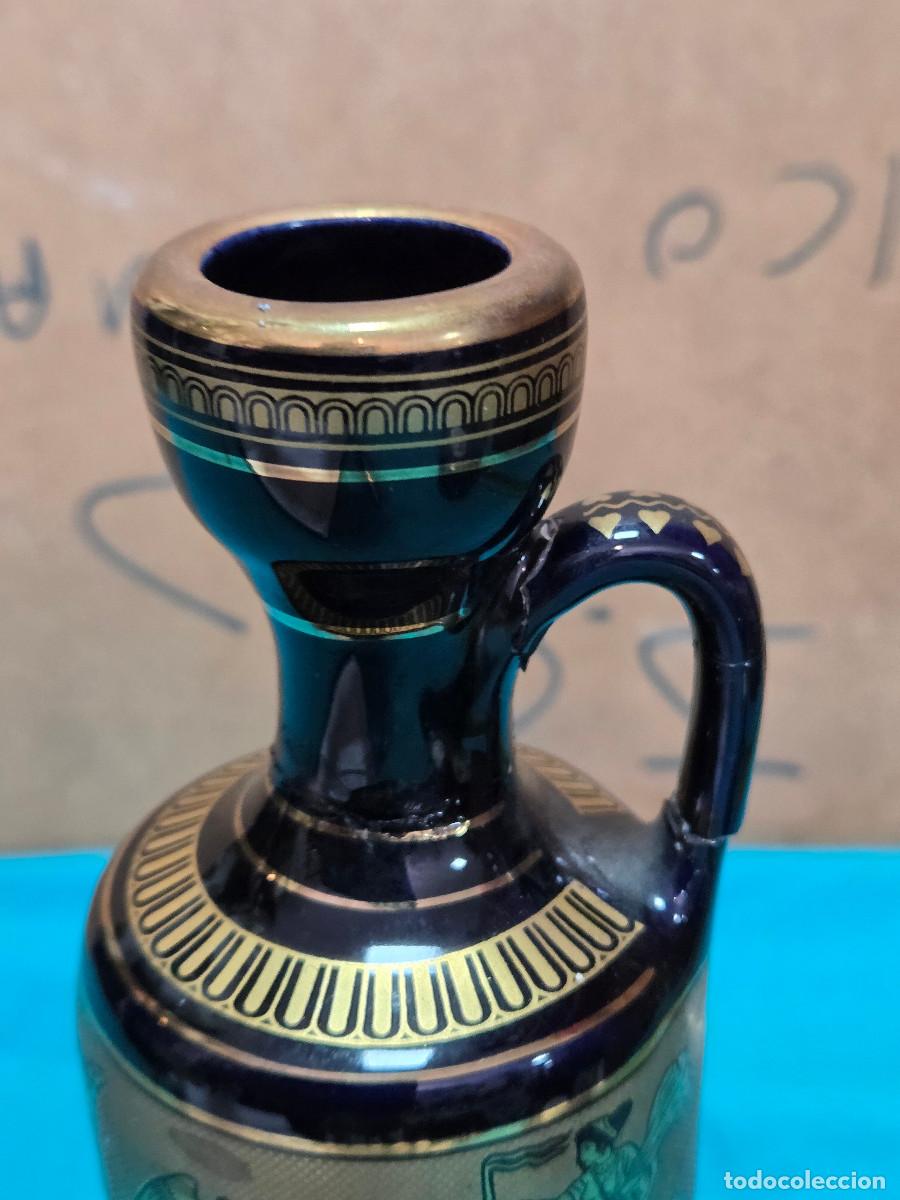 Vintage: anfora de ceramica dorada - Foto 7