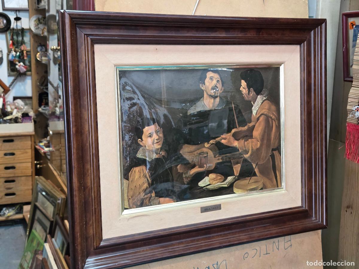 Vintage: cuadro con lamina gastos de envio 5&euro;