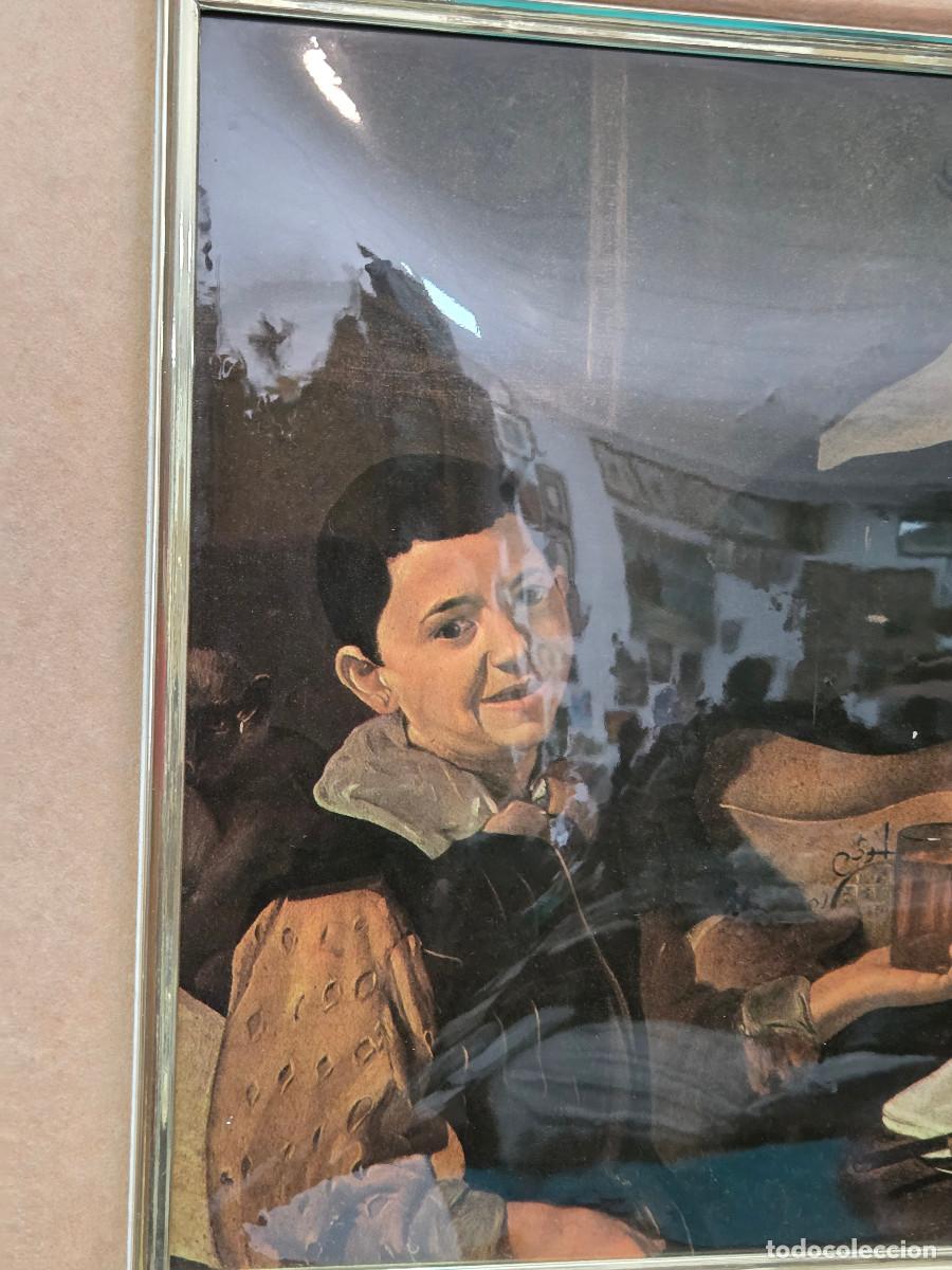 Vintage: cuadro con lamina gastos de envio 5&euro; - Foto 3