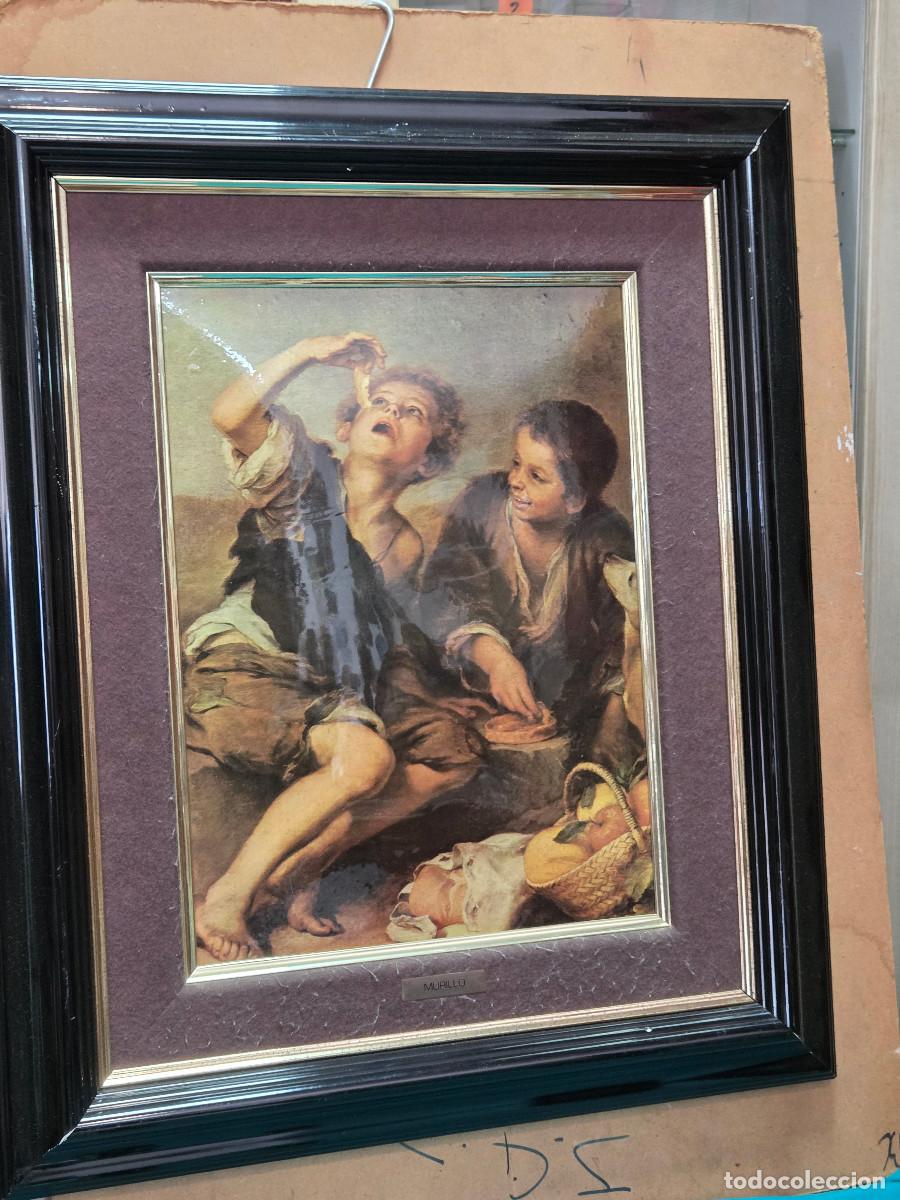 Vintage: cuadro con grabado antiguo