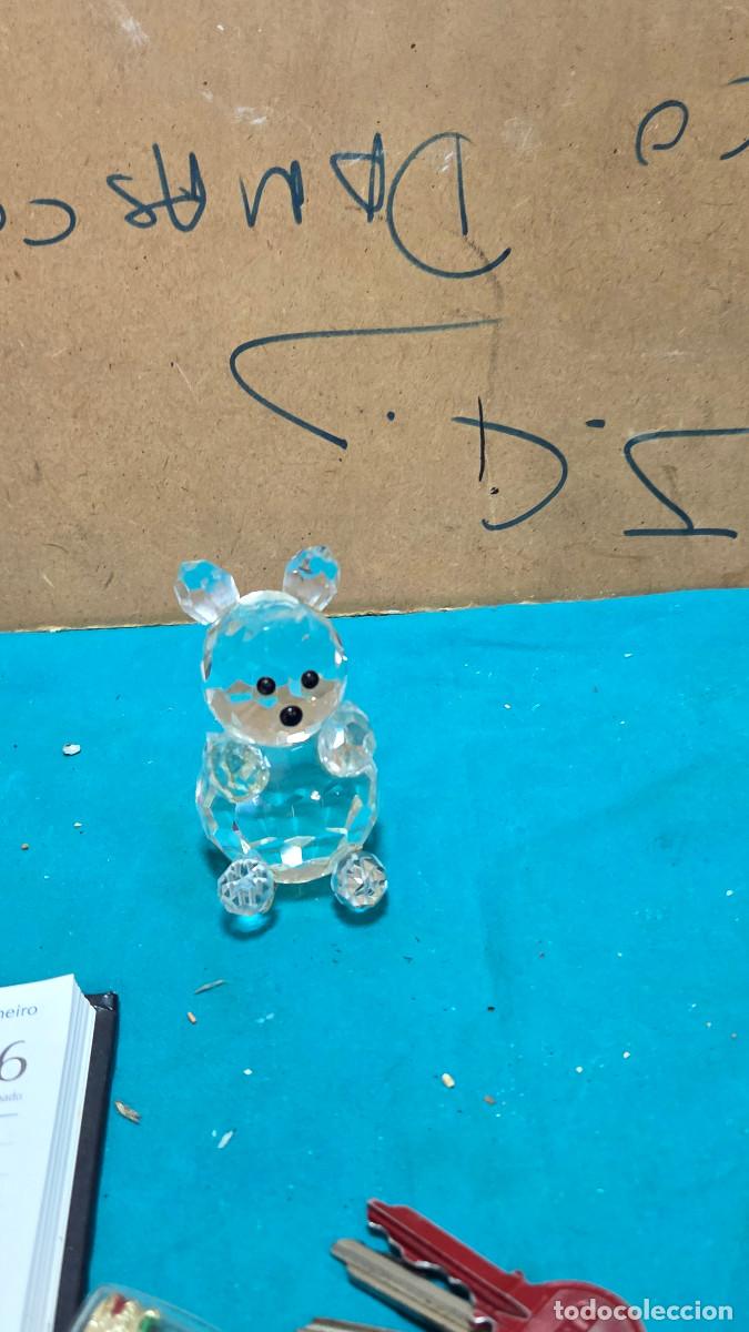 Vintage: figura de cristal oso