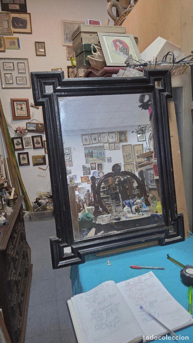Vintage: espejo antiguo de madera