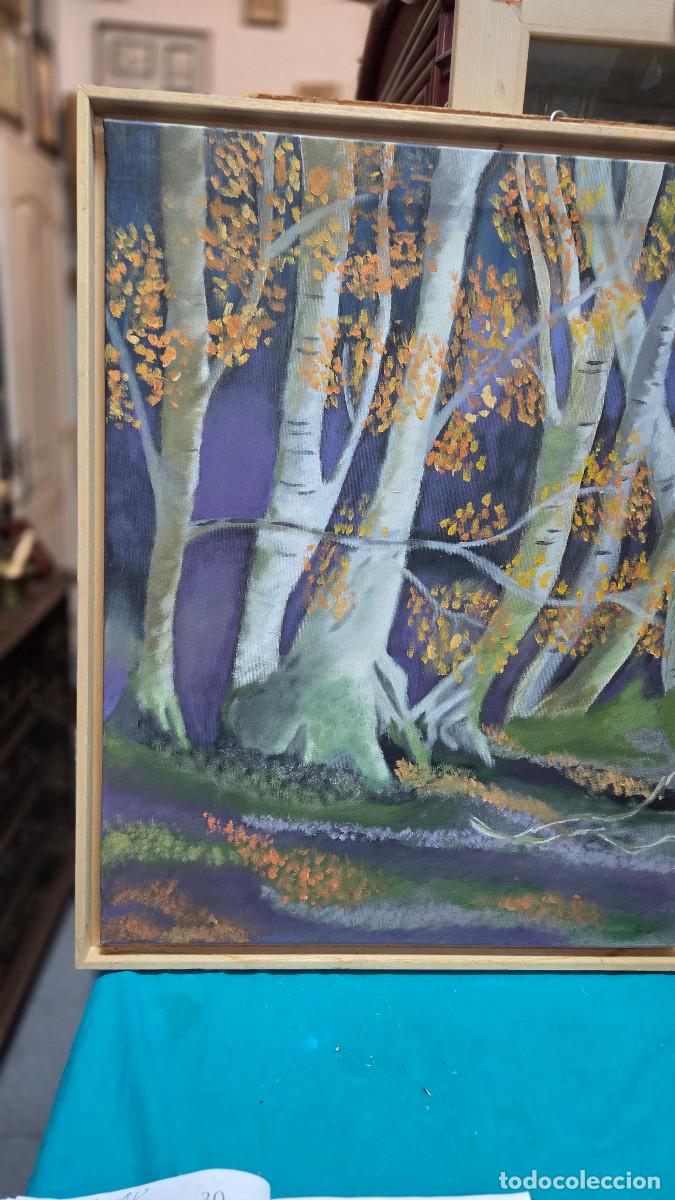 Vintage: lienzo de pintura sin acabar - Foto 3