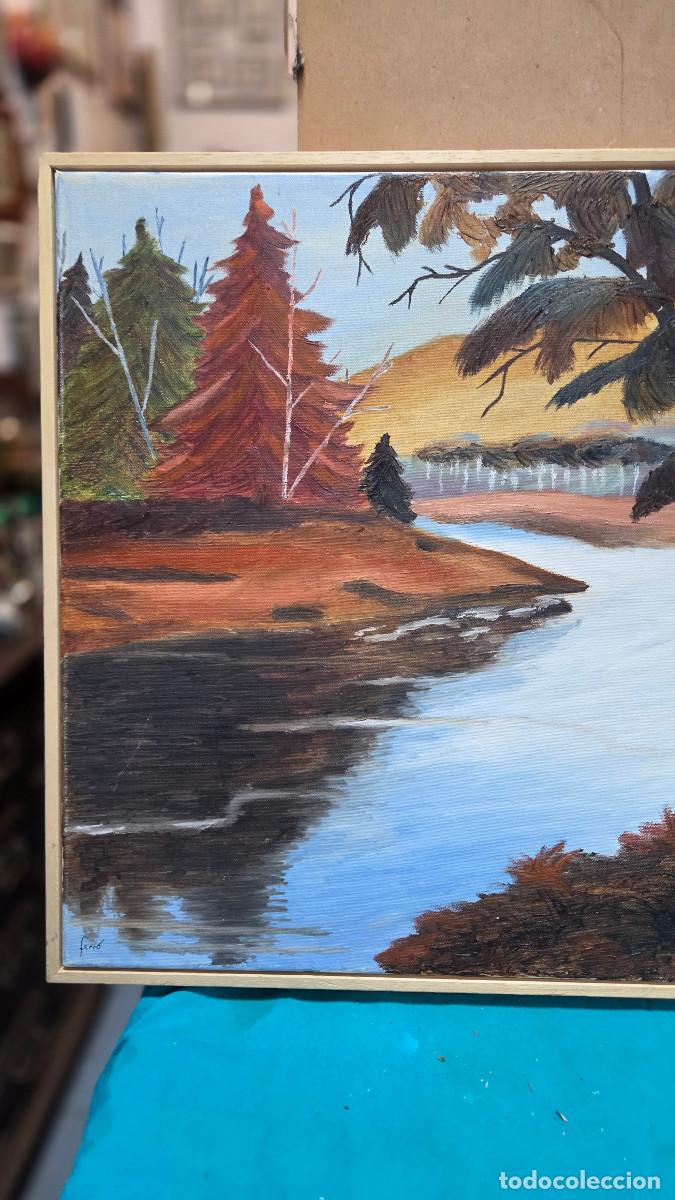 Vintage: lienzo de pintura sin acabar - Foto 3