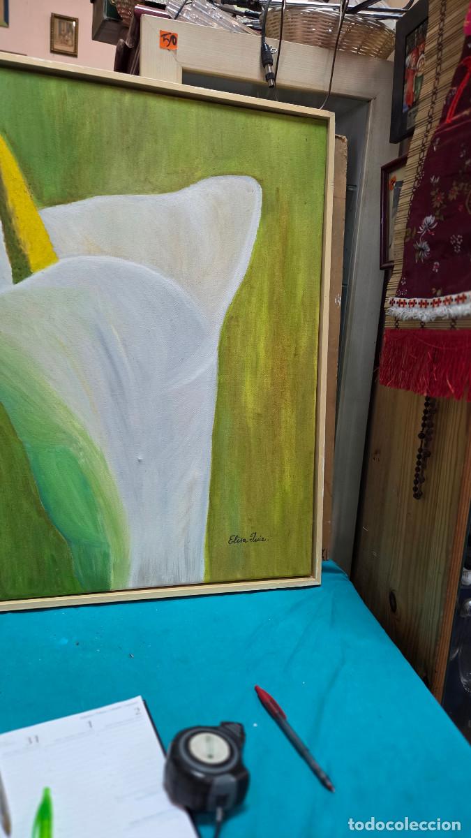 Vintage: lienzo de pintura sin acabar - Foto 2