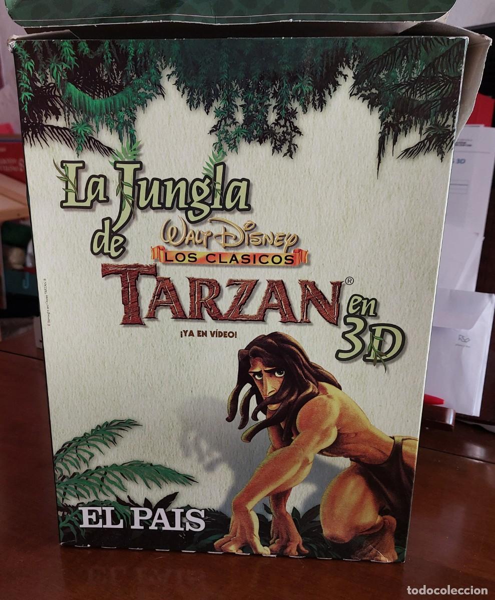 Vintage: Tarz&aacute;n en 3D Disney + El Pa&iacute;s COMPLETO (12 entregas) con caja &ndash; Vintage