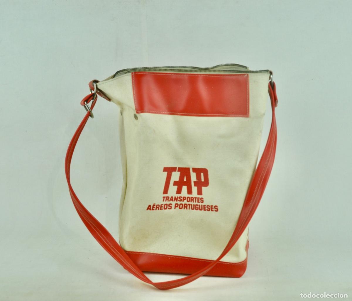 Vintage: Bolsa publicidad TAP - Foto 3