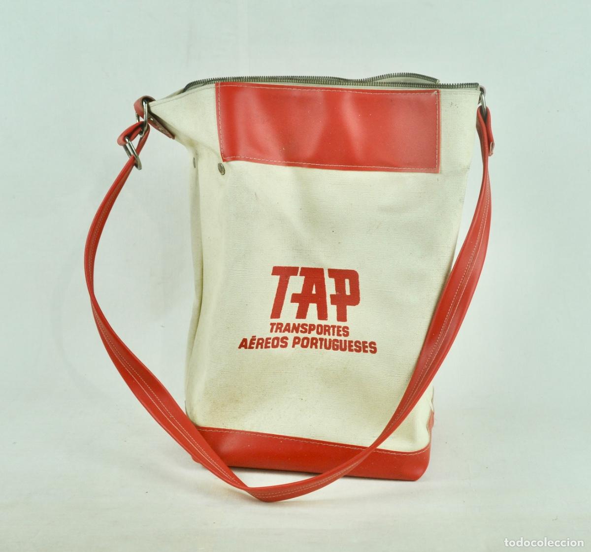 Vintage: Bolsa publicidad TAP